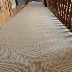 Herringbone Carpet Fitted To Land