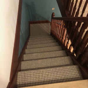 Pattern Carpet To Stair